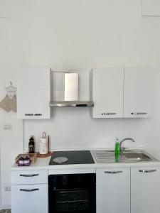 Virtuvė arba virtuvėlė apgyvendinimo įstaigoje Casa Russi