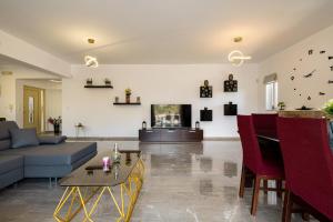 Et opholdsområde på Villa panagiotis