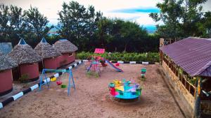 Rotaļu zona bērniem naktsmītnē Jambo Afrika Resort