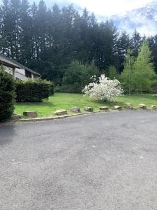 Vonkajšia záhrada v ubytovaní Le Café Crème jardin parking