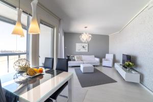 Posezení v ubytování Meritähti Apartments by Hiekka Booking