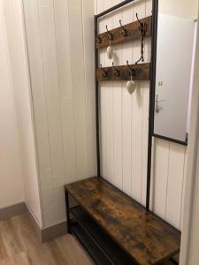 Kuchyňa alebo kuchynka v ubytovaní Les Afforêts Le Loft