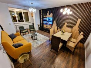 Televízia a/alebo spoločenská miestnosť v ubytovaní Urban Luxury Appartment Zagreb
