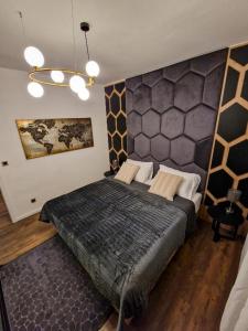 Postel nebo postele na pokoji v ubytování Urban Luxury Appartment Zagreb