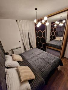 Posteľ alebo postele v izbe v ubytovaní Urban Luxury Appartment Zagreb