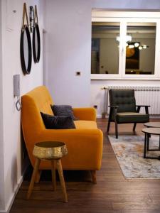 Posedenie v ubytovaní Urban Luxury Appartment Zagreb