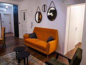 Posezení v ubytování Urban Luxury Appartment Zagreb