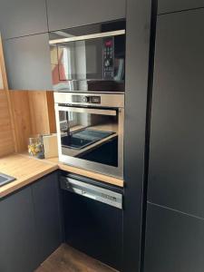 Kuchyňa alebo kuchynka v ubytovaní Urban Luxury Appartment Zagreb