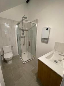 Kúpeľňa v ubytovaní Atypique - Centre historique - Appartement 2 chambres + 9 fotografií