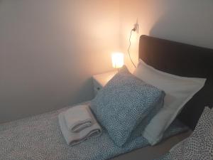 Katil atau katil-katil dalam bilik di Zeravica Rooms B&B