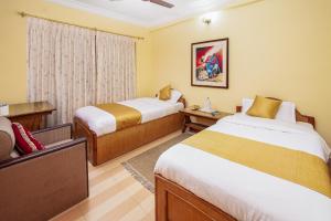 Ліжко або ліжка в номері Hotel Yeti