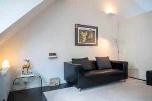 Posezení v ubytování Designflats Gent