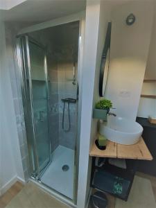 Kúpeľňa v ubytovaní La Terrasse du 37