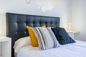 Postel nebo postele na pokoji v ubytování Apartamento Jibazahora Aries