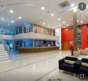 Lobbyen eller receptionen på #SENSACIONAL# PREMIUM HOTEL Manaus AM