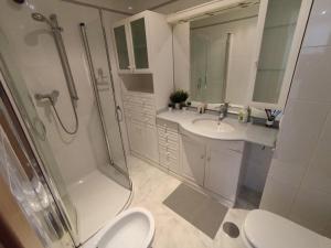 Koupelna v ubytování Apartamento de 120m2 al lado de Cabarceno + 17 fotografií