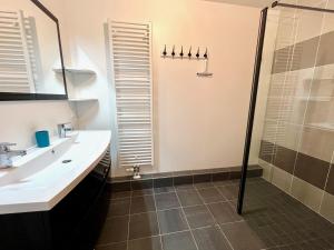 Kúpeľňa v ubytovaní T4 avec grande terrasse et parking privé