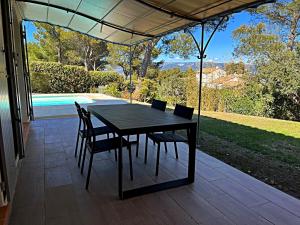 Bazén v ubytovaní Golf de Pont Royal Villa des Alpilles climatisée 3 chambres Piscine chauffée Parking et Garage alebo v jeho blízkosti