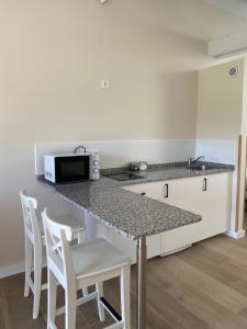 Kuchyň nebo kuchyňský kout v ubytování Rincón de picos