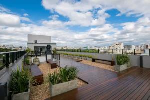 Balkón nebo terasa v ubytování The Park- no coração de POA