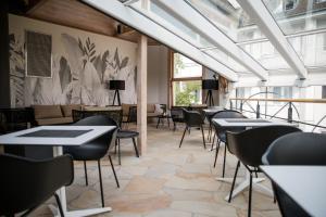 Restaurant o un lloc per menjar a Grüne Villa Wellness & Spa