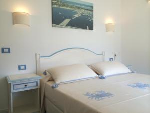 Posteľ alebo postele v izbe v ubytovaní Janas Hotel