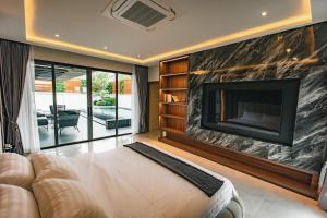 Χώρος καθιστικού στο Astro Luxury: Ultra Luxury 4 Beds Pool Villa