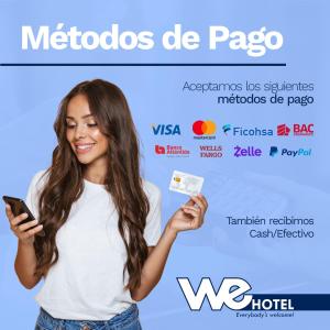 Palkinto, sertifikaatti, kyltti tai muu asiakirja, joka on esillä majoituspaikassa WE Hotel, La Lima