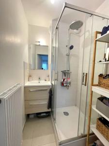 Kúpeľňa v ubytovaní Appartement deux chambres mer a 150m