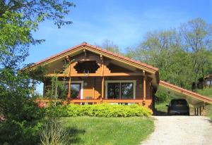 Zahrada ubytování Chalets du Soleil