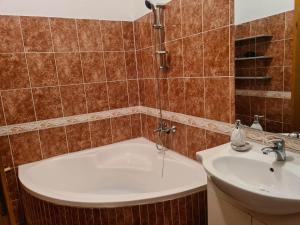 Koupelna v ubytování Stan Mostar-Mostovi