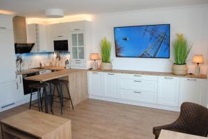 Dapur atau dapur kecil di Haus Hanseatic, Wohnung 310