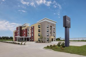 a rendering of the front of a hotel at TownePlace Suites by Marriott Danville in Danville