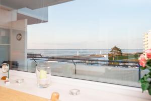 Μπαλκόνι ή βεράντα στο Haus Hanseatic, Wohnung 412