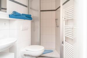 Koupelna v ubytování Haus Hanseatic, Wohnung 603