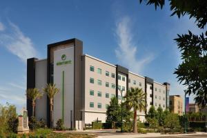 a building with a sign on the side of it at Element Anaheim Resort Convention Center in Anaheim