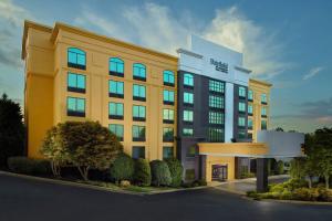 a rendering of a hotel building at Fairfield by Marriott Inn & Suites Asheville Outlets in Asheville