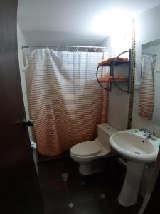 Ванная комната в Hatun Quilla