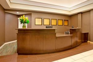 Lobbyen eller receptionen på Residence Inn by Marriott Portland Airport at Cascade Station