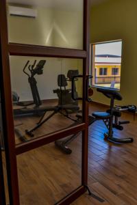 Fitness centrum a/nebo fitness zařízení v ubytování DURAZNO INN