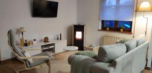 A television and/or entertainment centre at Casa Angela
