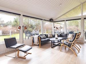 Posezení v ubytování Luxury Retreat in Lonstrup - By Traum Ferienwohnungen