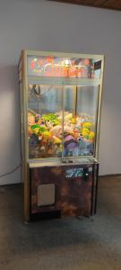 a glass display case filled with lots of food at Ferienapartment Maria in Sankt Englmar in Sankt Englmar +15 photos