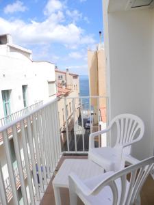 Balkón nebo terasa v ubytování Hotel Bonaire