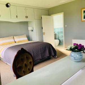 Postel nebo postele na pokoji v ubytování The Lake House Dungloe + 25 fotografií