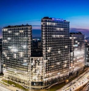 Výhľad na mesto Varšava alebo výhľad na mesto priamo z apartmánu