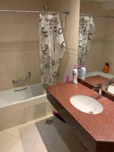 Koupelna v ubytování Sahara private apartment