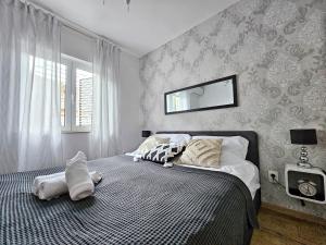 Postel nebo postele na pokoji v ubytování Guest House Bona Dea - Trogir Area