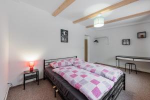 Posteľ alebo postele v izbe v ubytovaní Apartmanovy dům Bublajda