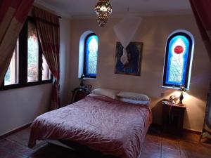Posteľ alebo postele v izbe v ubytovaní Palacete Albanta